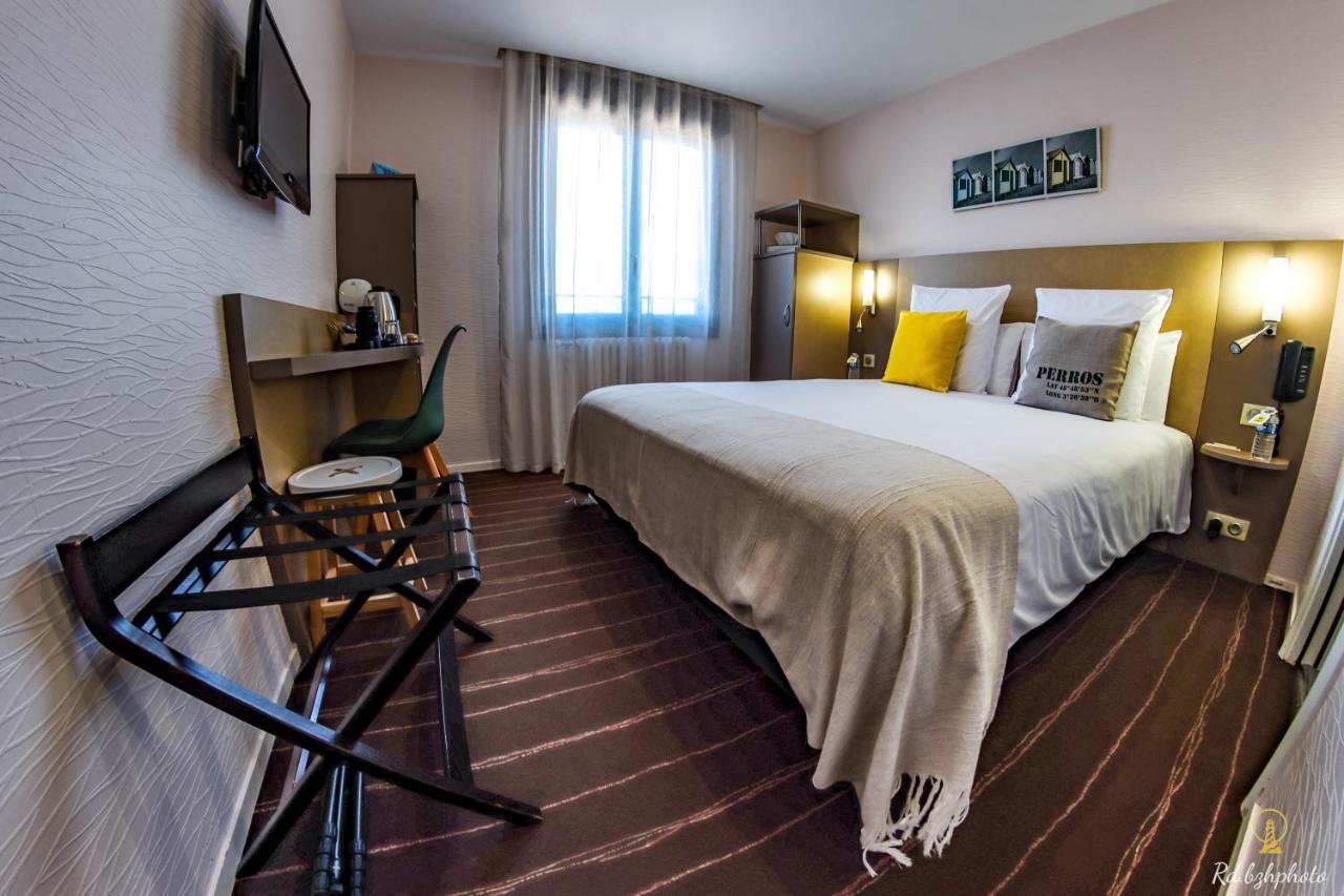 Logis Hotel Du Parc Perros-Guirec Kültér fotó